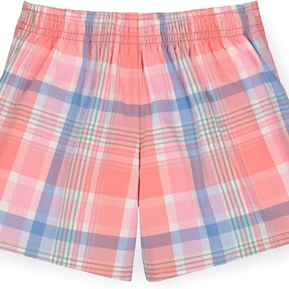 Hope & Henry Girls' Flat Front Pull-On Short - Picture 2 of 5